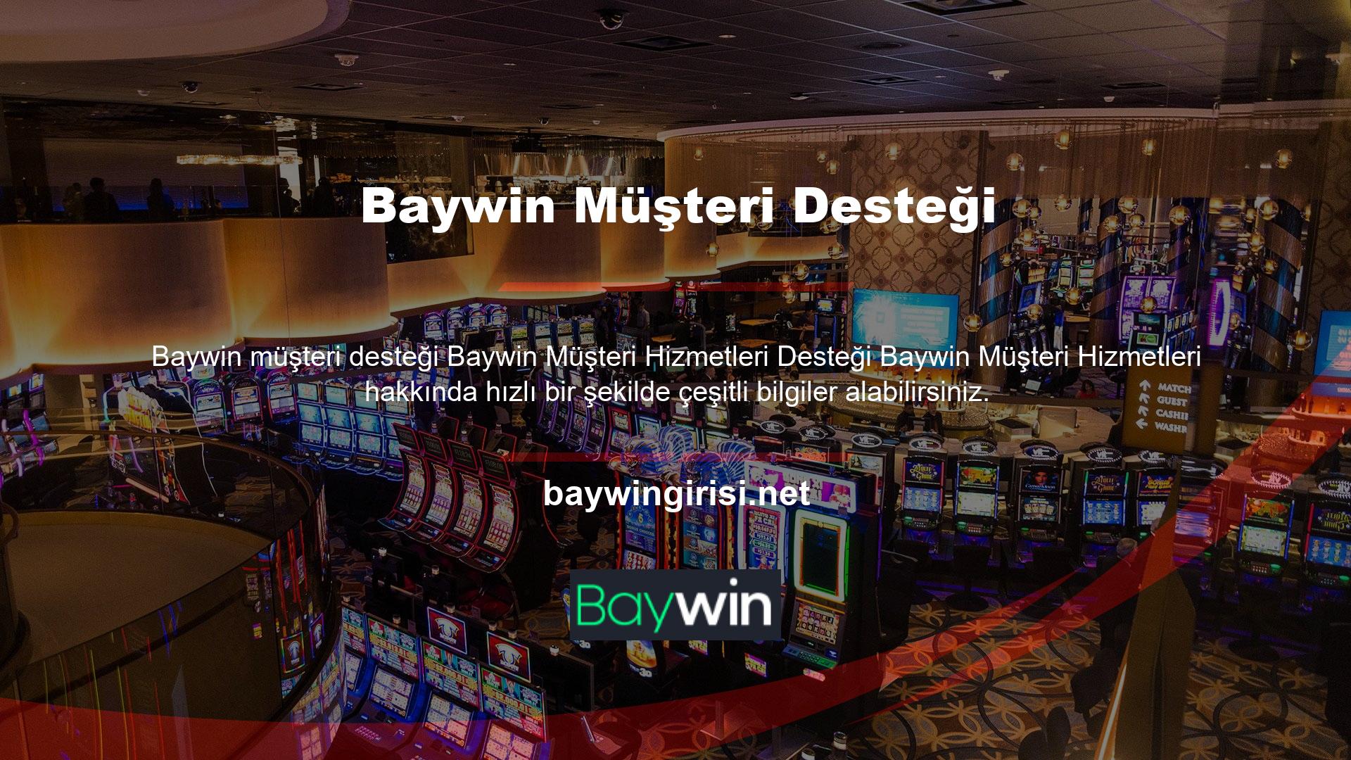 Bu bahis sitesi, hizmetinizdeki profesyonel personelin müşteri hizmetleri ile farklıdır ve size 7-24 hizmet vermektedir