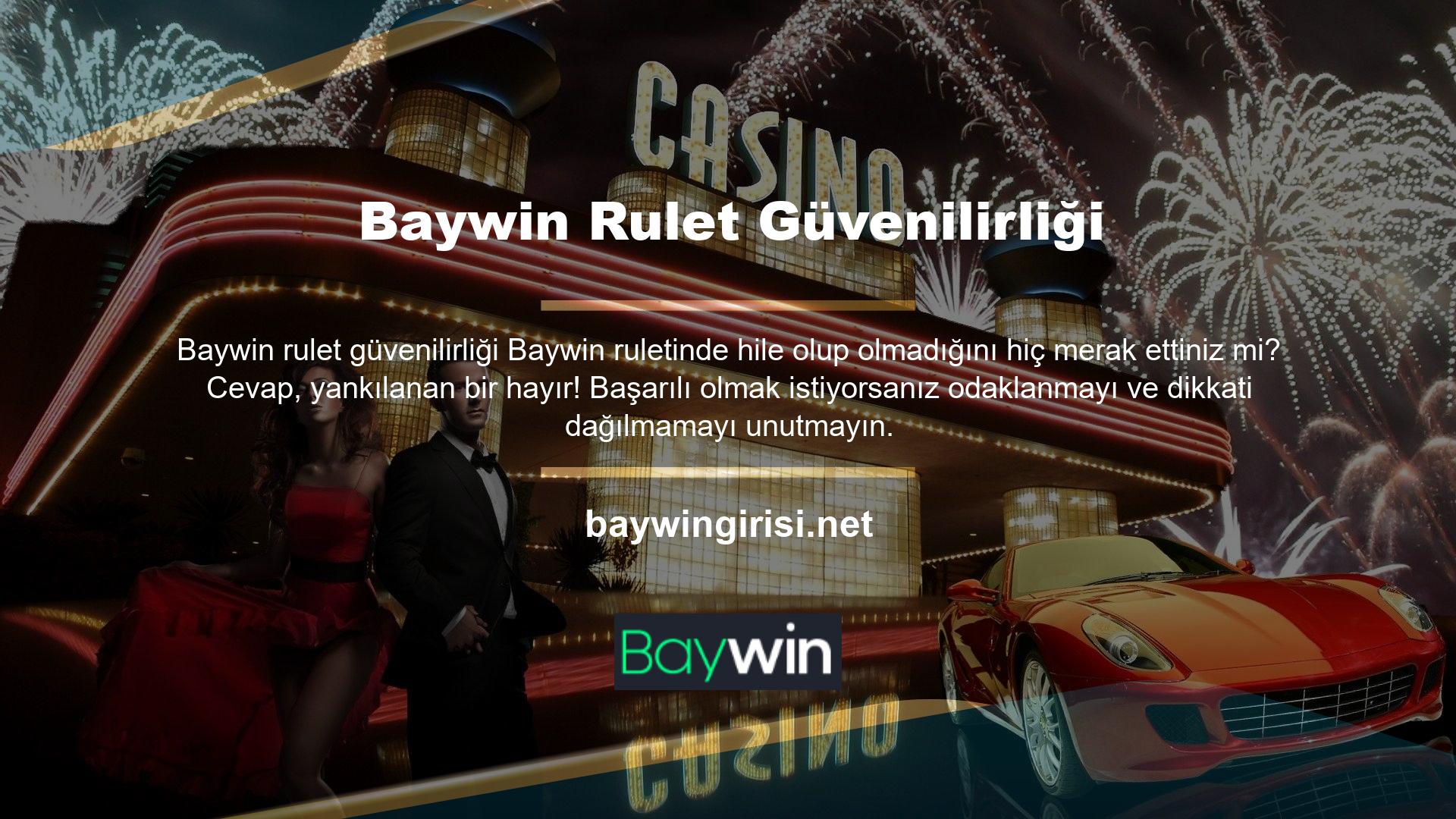Rulete gerçek bir casino ambiyansında katılabilirsiniz